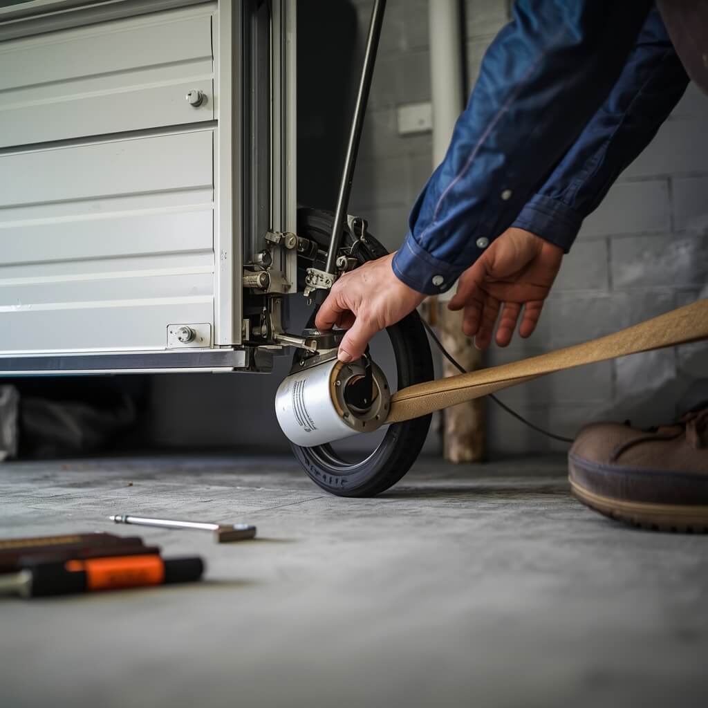 garage door off track repair service yakima