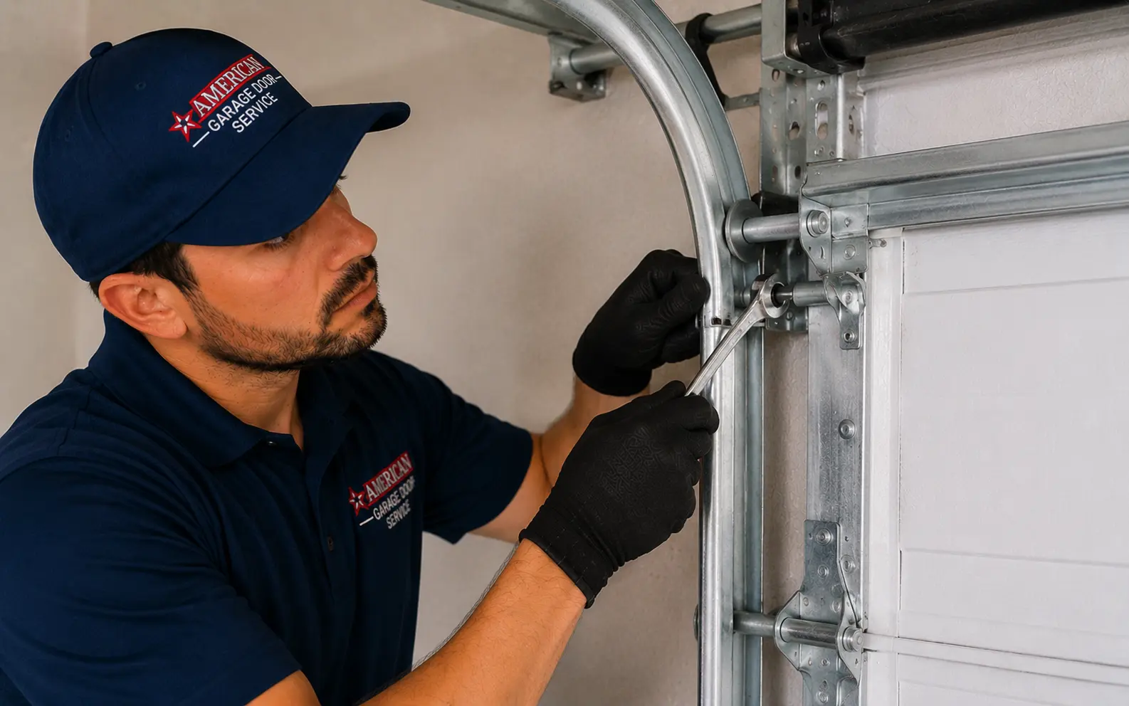 Garage door track alignment in yakima